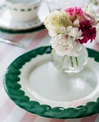 Vietri Lisbon Brushstroke Round Platter