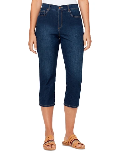 Gloria Vanderbilt Women's High-Rise Capri Jeans
