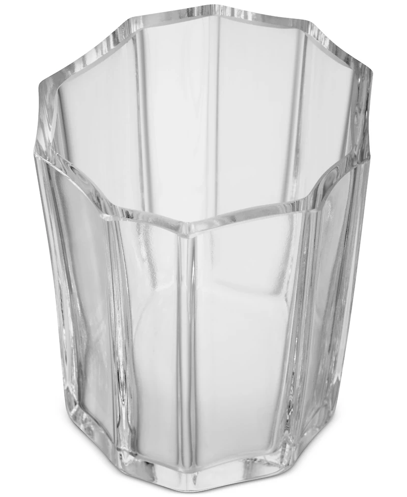 Orrefors Reed Crystal Votive Holder, Medium