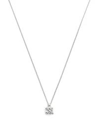 Coach Faux Cultivated Pearl Signature Tea Rose Handbag Pendant Necklace