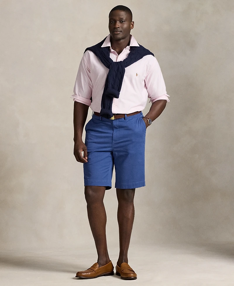 Polo Ralph Lauren Men's Big & Tall Stretch Classic-Fit Chino Shorts