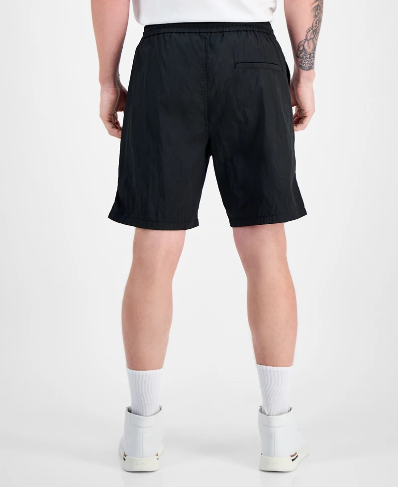 Hugo Boss Men's Fanwear Relaxed Fit Drawstring 7.6" Shorts