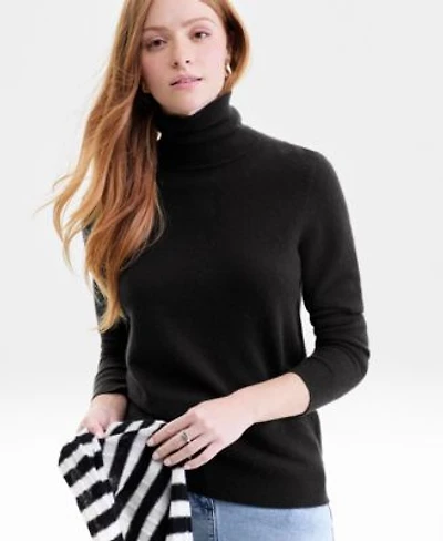 Charter Club Womens 100 Cashmere Turtleneck Sweater Pxs Xxl Macys Exclusive