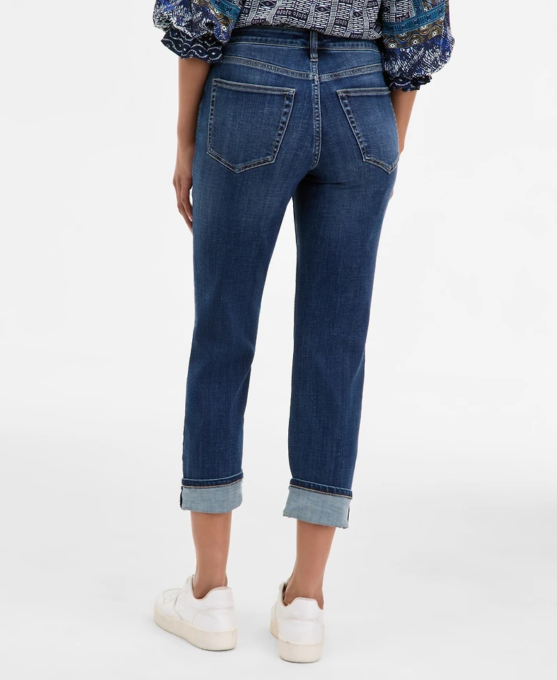 Liverpool Los Angeles Women's Marley Girlfriend Cuffed Jeans