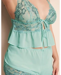 Adore Me Plus Tammy Camisole & Shorts Set Lingerie