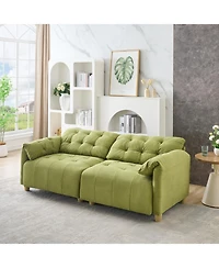 Streamdale Creamy Cloud Fabric Sofa