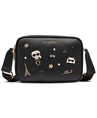 Karl Lagerfeld Paris Maybelle Crossbody with Pins