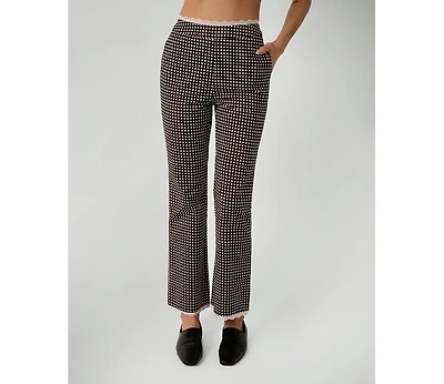 WeWoreWhat Women's Crop Straight Pant