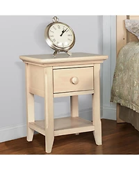 One Drawer Nightstand for Minimalist Bedrooms and Compact Storage