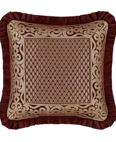 J Queen New York Renzo Embellished Decorative Pillow, 20" x 20"