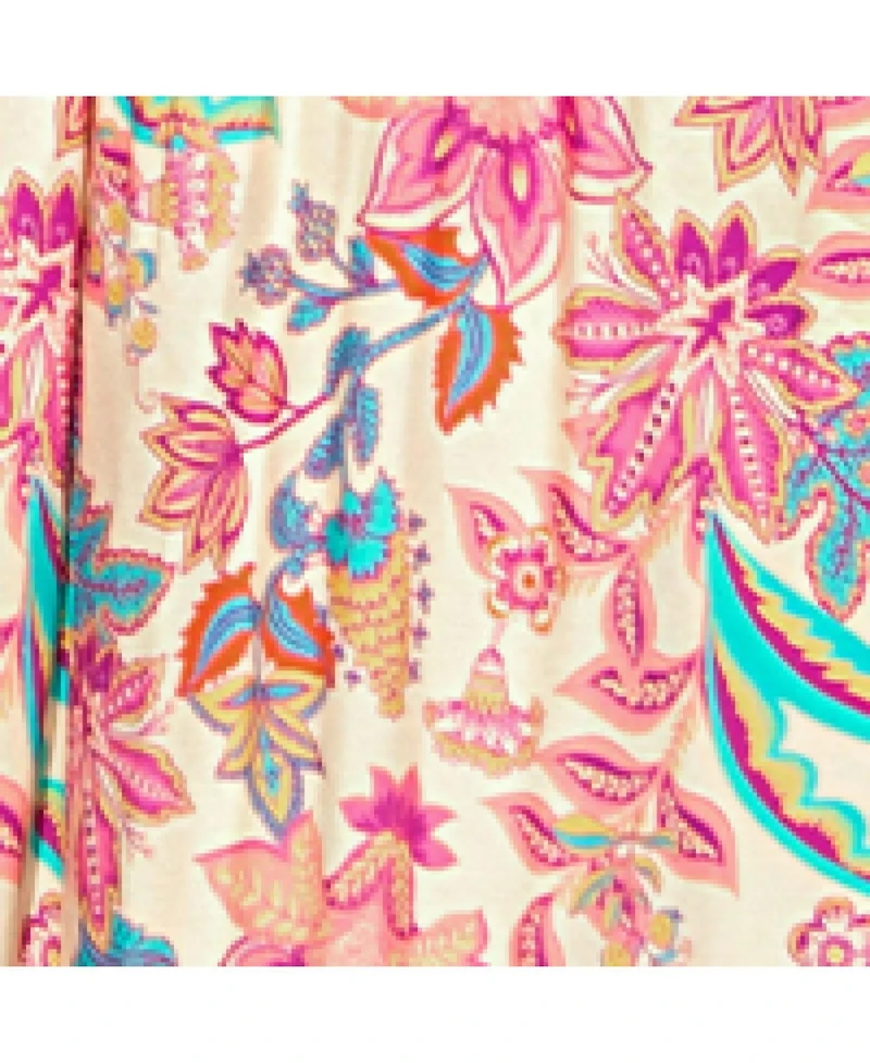 Cupshe Women's Sweet Lily Floral Maxi Beach Dress