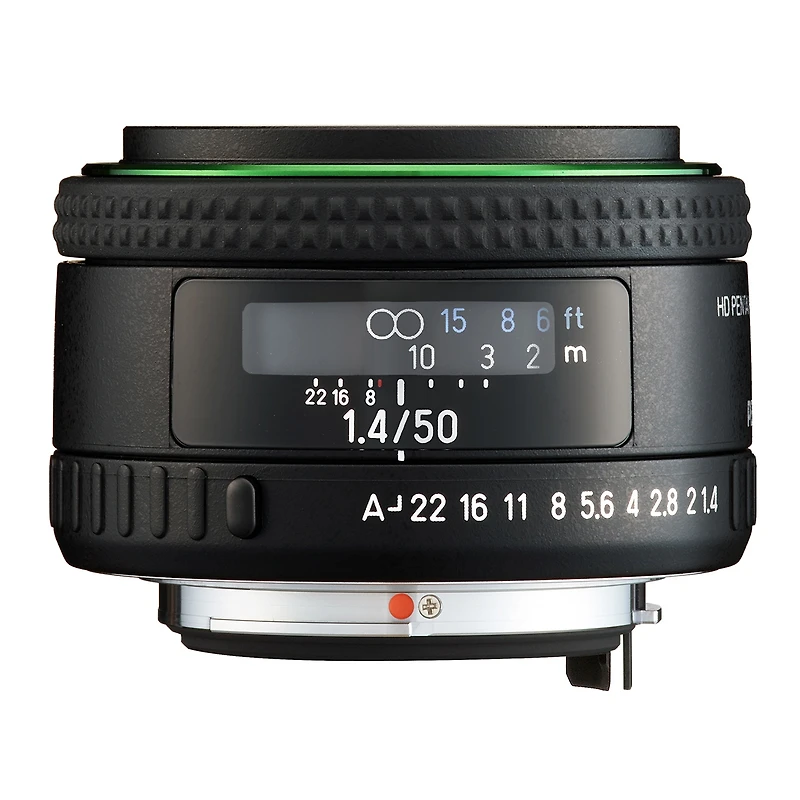 Pentax Hd Fa 50mm f/1.4 Lens, Black