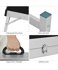 Cornhole Set with Foldable Design and Side Handle