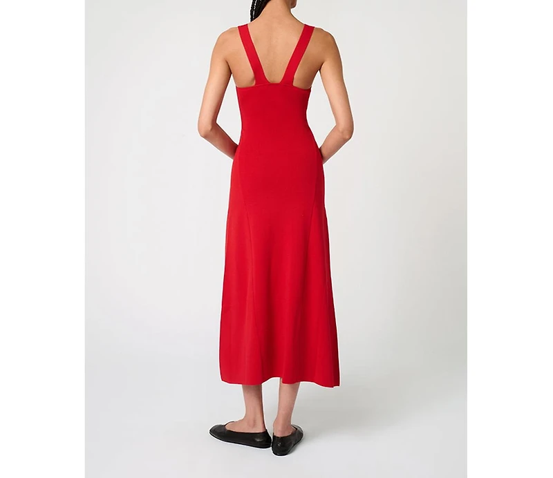 WeWoreWhat Women's Scoop Neck Midi Dress
