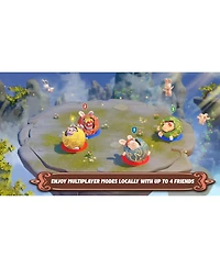 Nintendo Switch White Oled Console with Rabbids: Party of Legends, MightySkins Console and Controller Skin Voucher
