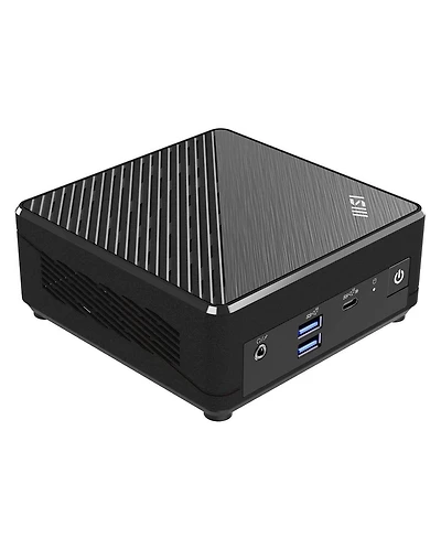 Msi Cubi N Adl-021US Mini Desktop Computer, Intel Celeron N100 1.8GHz, 4GB Ram, 128GB Ssd, Windows 11 Pro, Black