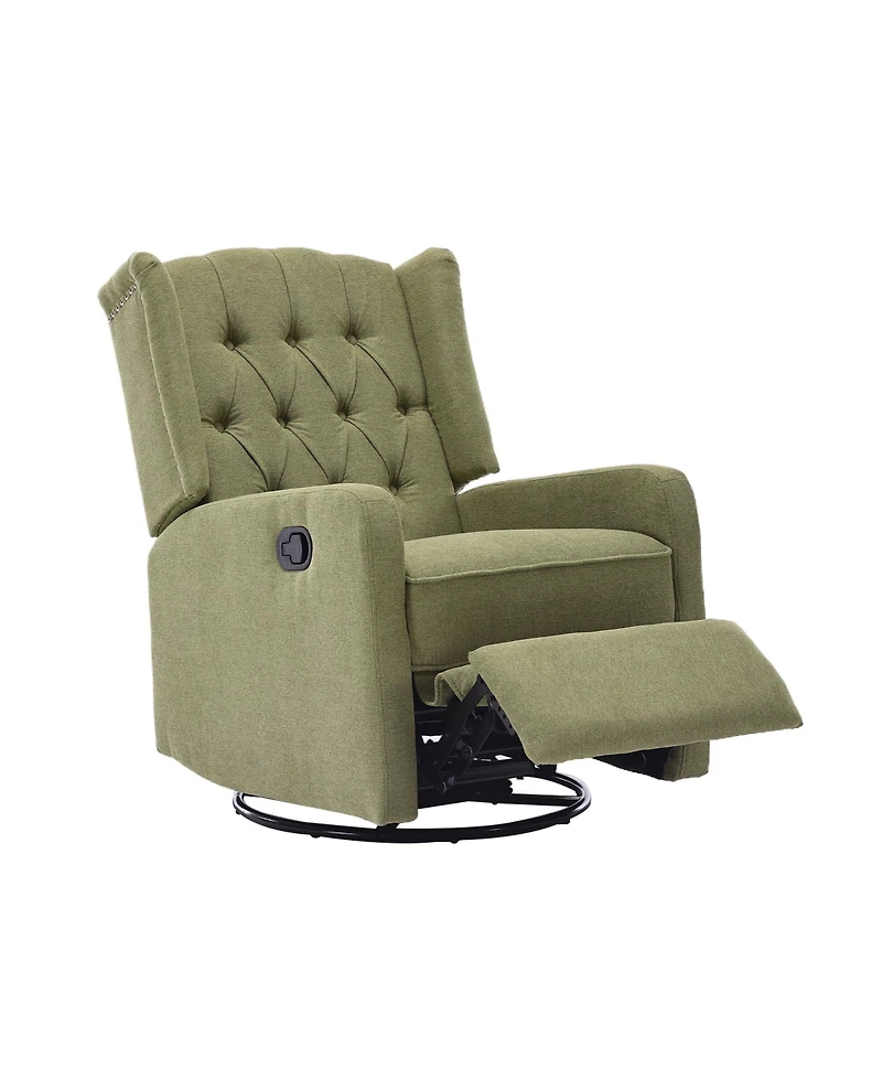 Streamdale Cozy Rocking Recliner Chair with 360 Swivel