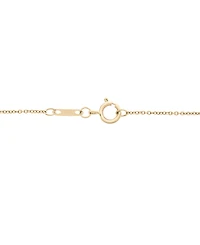 Ruby (1-1/2 ct. t.w.) & Diamond (1/4 ct. t.w.) 17" Collar Necklace in 14k Gold