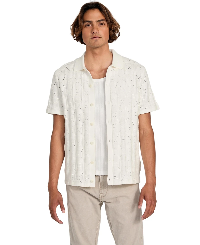 Guess Men's Topanga Pointelle Shirt
