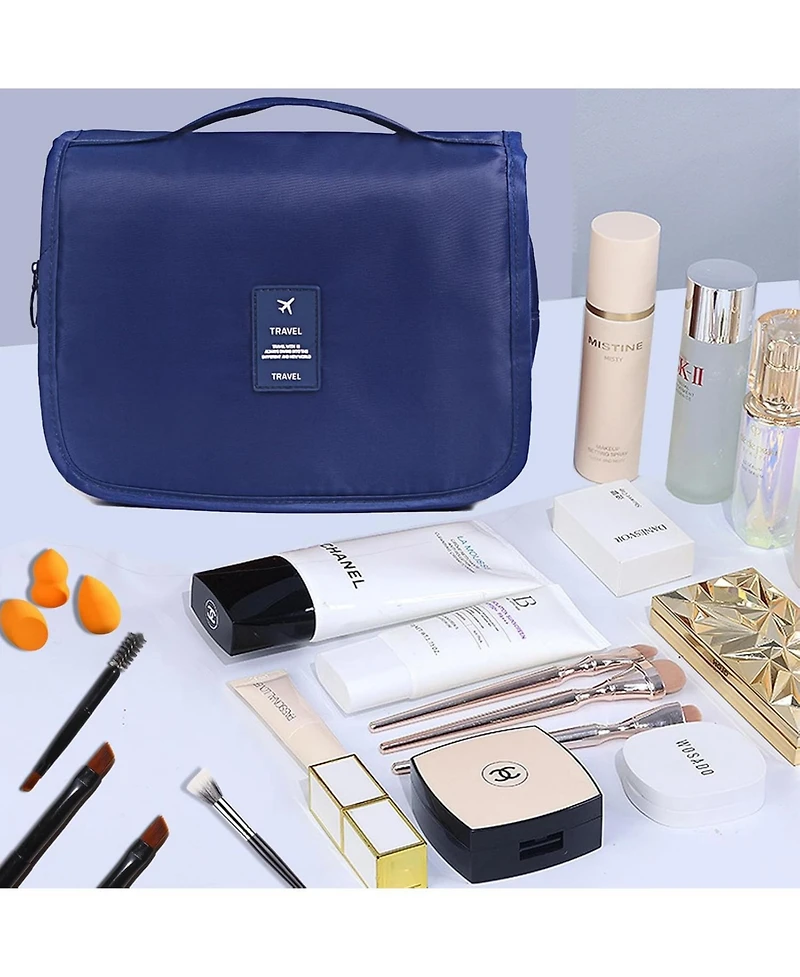 Waterproof Travel Toiletry Tote With Pockets
