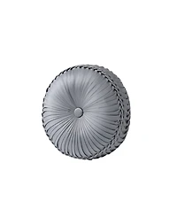 J Queen New York Sondra Tufted Decorative Pillow, 15" Round