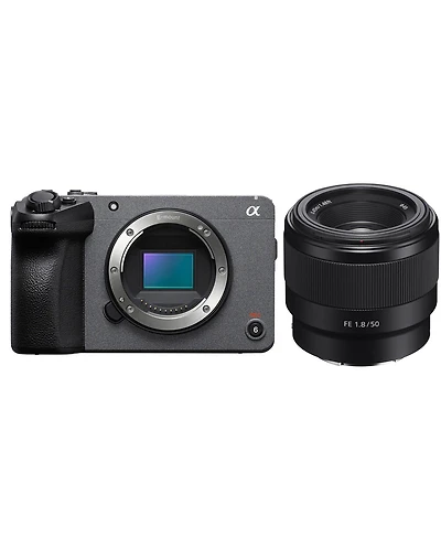 Sony FX30 Super 35 Cinema Line Camera with Fe 50mm f/1.8 Lens