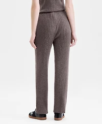 Charter Club Petite Pull-On High-Rise Cashmere Pants, Exclusively at Macy's
