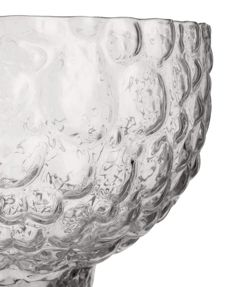Kosta Boda Crystal Round 7.5" Moss Bowl