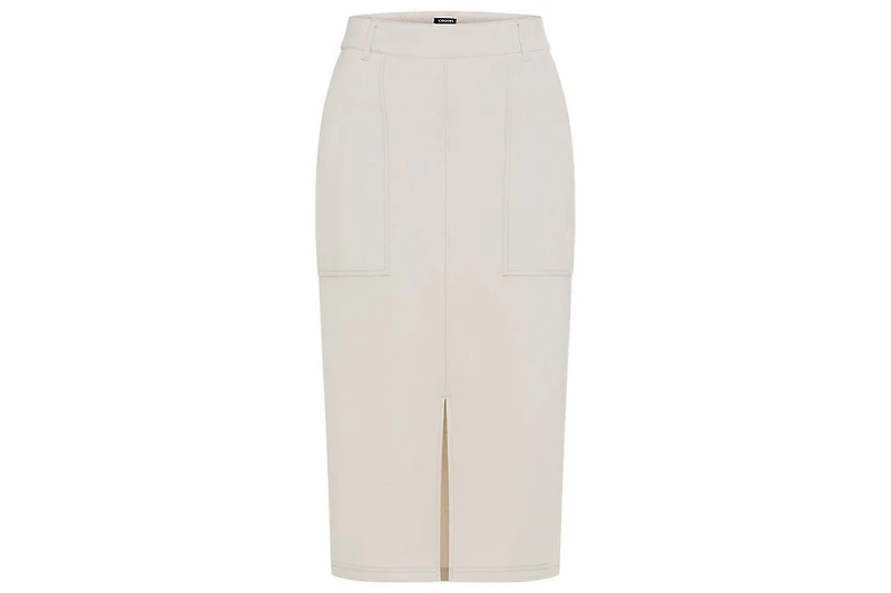 Olsen Women's Midi Stretch Skirt