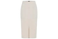 Olsen Women's Midi Stretch Skirt