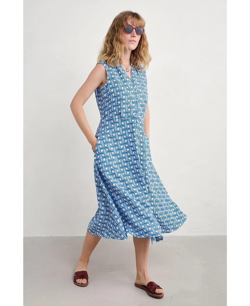 Seasalt Cornwall Women's Sleeveless Carved Wood Dress