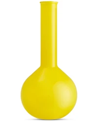 Kosta Boda Crystal 12.4" Lab Round Flask Vase