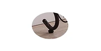 Kings Brand Furniture Freestanding Pewter Metal Towel Rack Stand with 3 Bars for Bathroom, Laundry Room, Blanket Rack