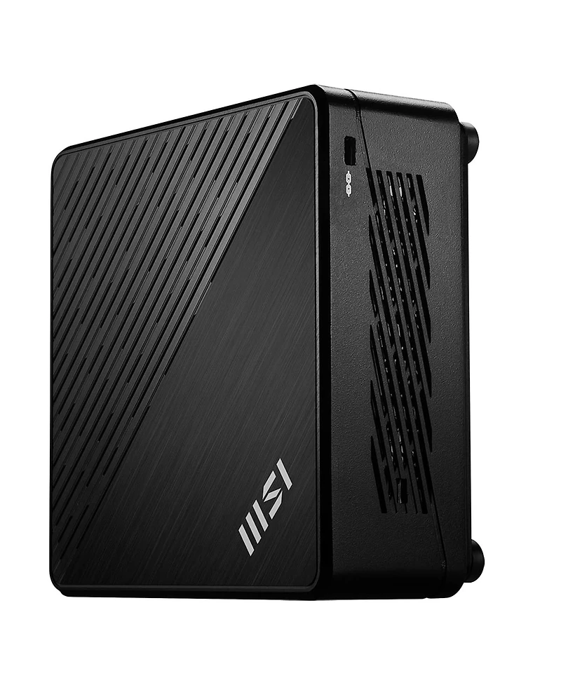 Msi Cubi 5 12M-086BUS Barebone Mini Desktop Computer, Intel Core i3-1215U 1.2GHz, Ram, Storage and Os Not Included, Black