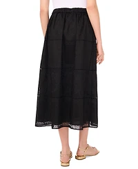 1.state Women's Embroidered Midi Skirt