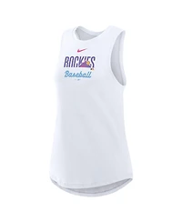 Nike Women's White Colorado Rockies 2025 City Connect Tri-Code High Neck Performance Tank Top