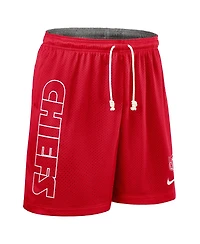 Nike Men's Red Kansas City Chiefs Sideline Reversible Performance Shorts