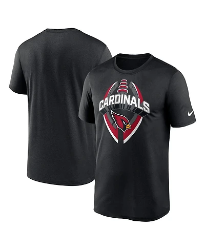 Nike Men's Black Arizona Cardinals Legend Icon Performance T-Shirt