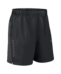 Nike Men's Black Cincinnati Bengals Woven Victory Performance Shorts