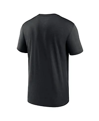 Nike Men's Black San Francisco 49ers Primetime Legend Logo Performance T-Shirt