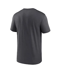Nike Men's Gray Miami Dolphins Legend Icon Performance T-Shirt