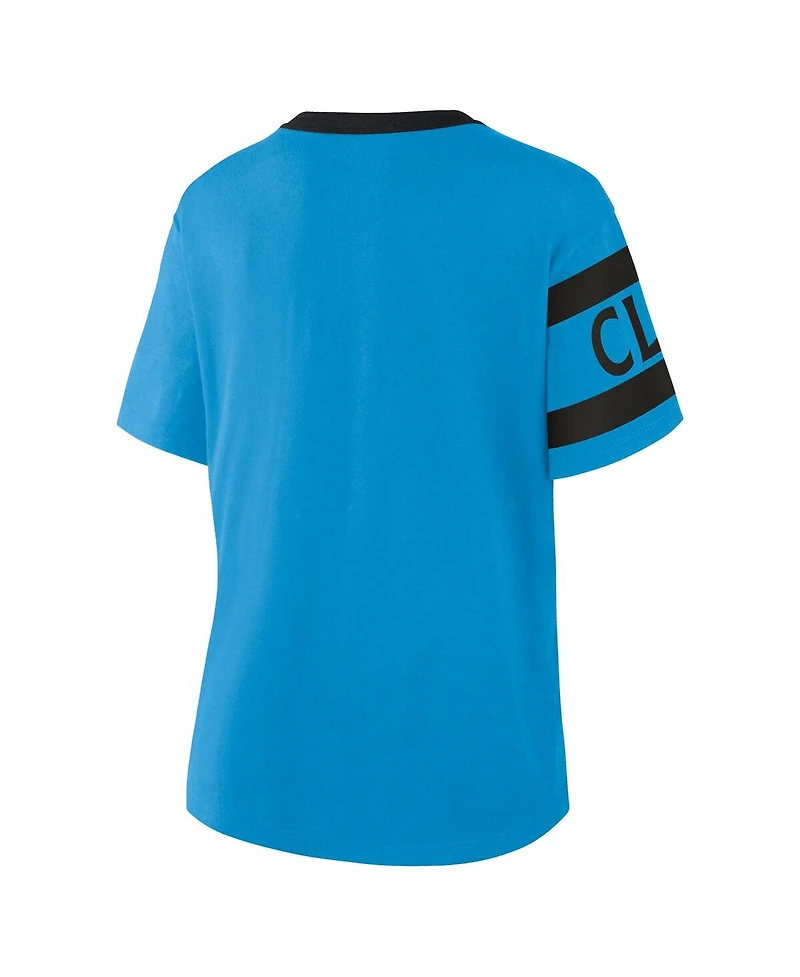 Fanatics Women's Blue Charlotte Fc Defender Pairing Legacy T-Shirt