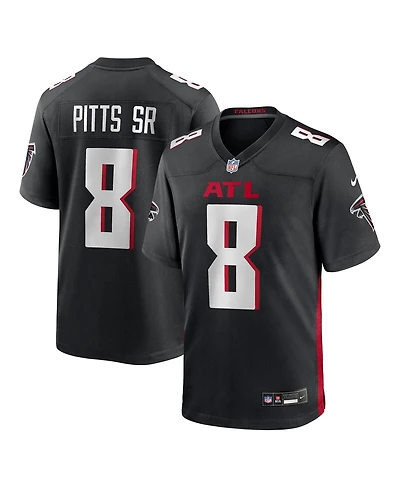 Nike Men's Kyle Pitts Sr. Black Atlanta Falcons Team Game Jersey