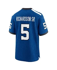 Nike Men's Anthony Richardson Sr. Royal Indianapolis Colts Alternate Indiana Nights Game Jersey