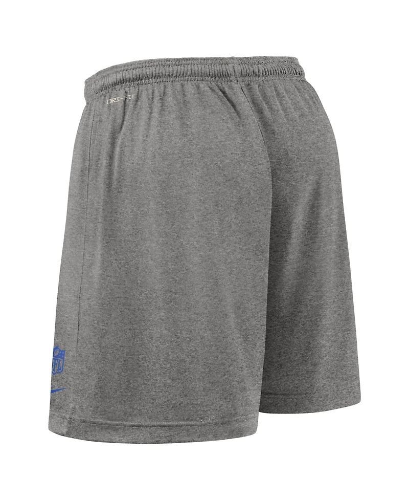 Nike Men's Black Los Angeles Rams Sideline Reversible Performance Shorts