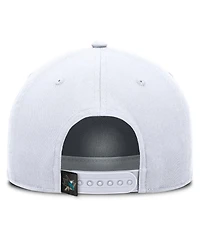 Fanatics Men's White San Jose Sharks Rope A-Frame Adjustable Hat