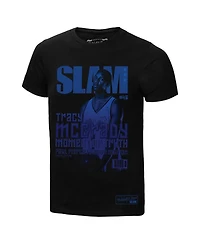 Mitchell & Ness Men's Tracy McGrady Black Orlando Magic Slam Gradient T-Shirt