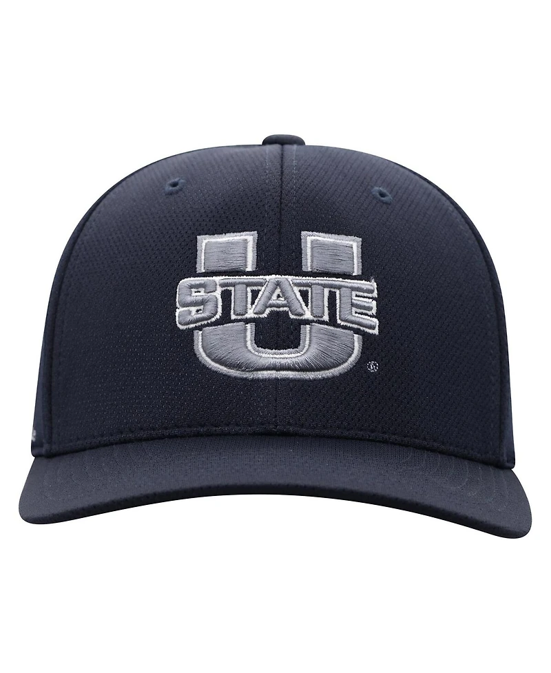 Top of the World Men's True Navy Utah State Aggies Reflex Flex Hat