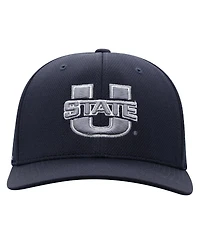 Top of the World Men's True Navy Utah State Aggies Reflex Flex Hat
