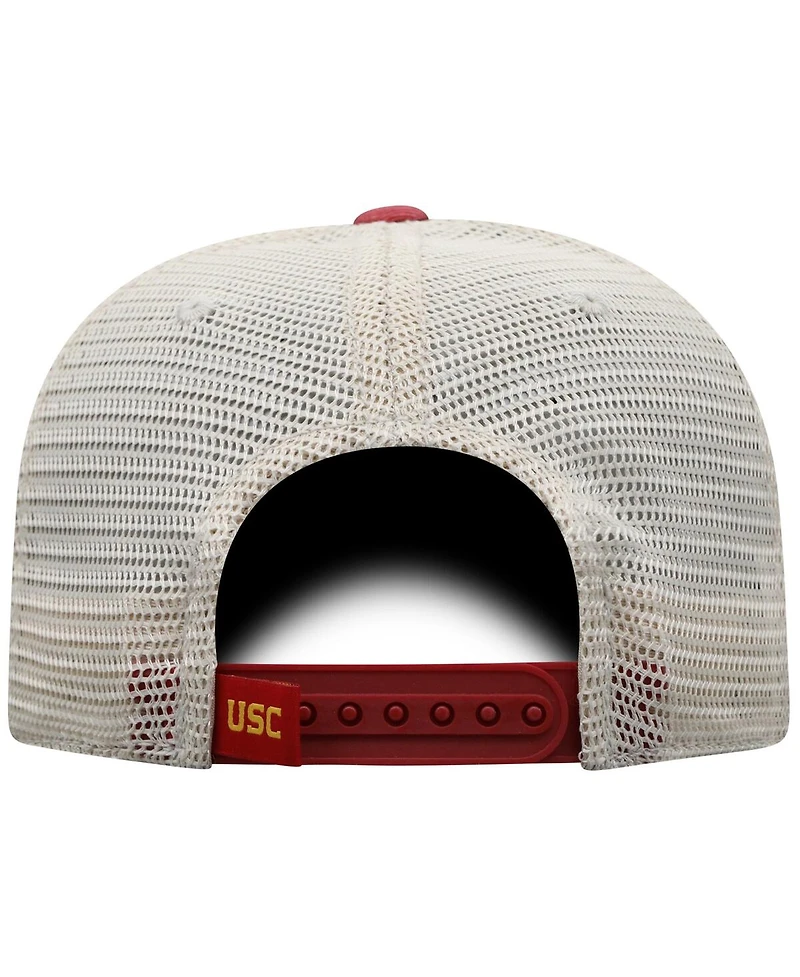 Top of the World Men's Cardinal Usc Trojans Off Road Adjustable Trucker Hat